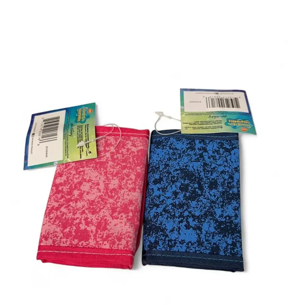 SpongeBob SquarePants Pink & Blue Tifold 2pc Wallet